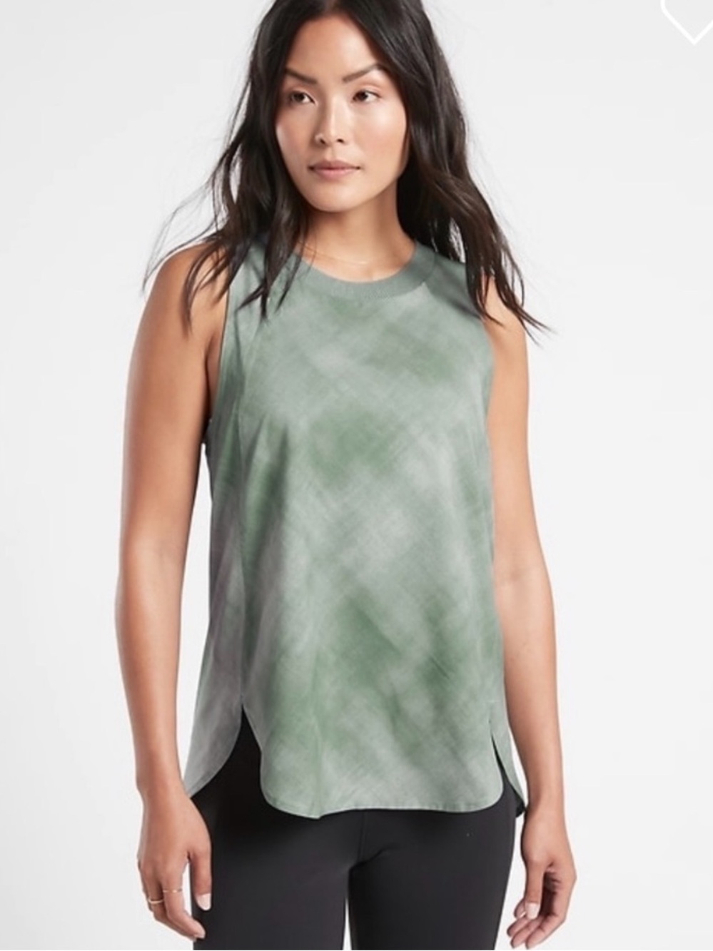 NEW Athleta Zephyr Print Tank women’s sz 3X